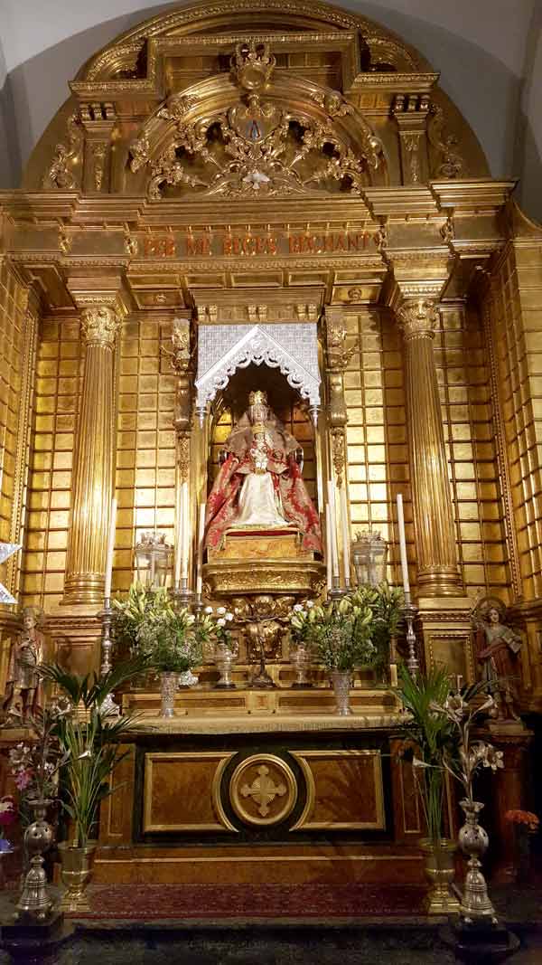 Virgen de los Reyes Colegiata Madrid